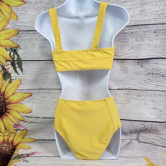 Forever 21 High Waisted Bikini Size L - Picture 5 of 5